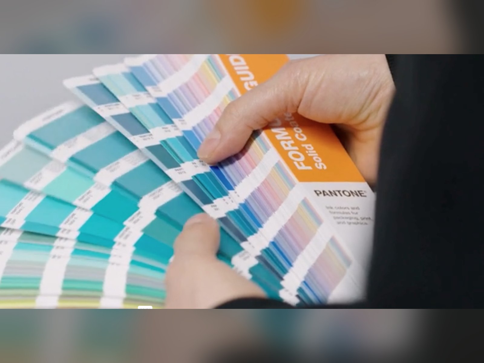Colour matching signage to brand swatches
