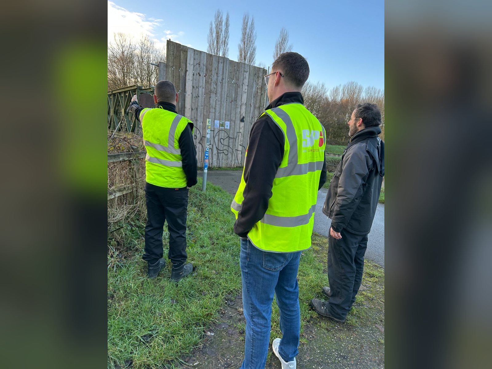 SPI site survey with the client team